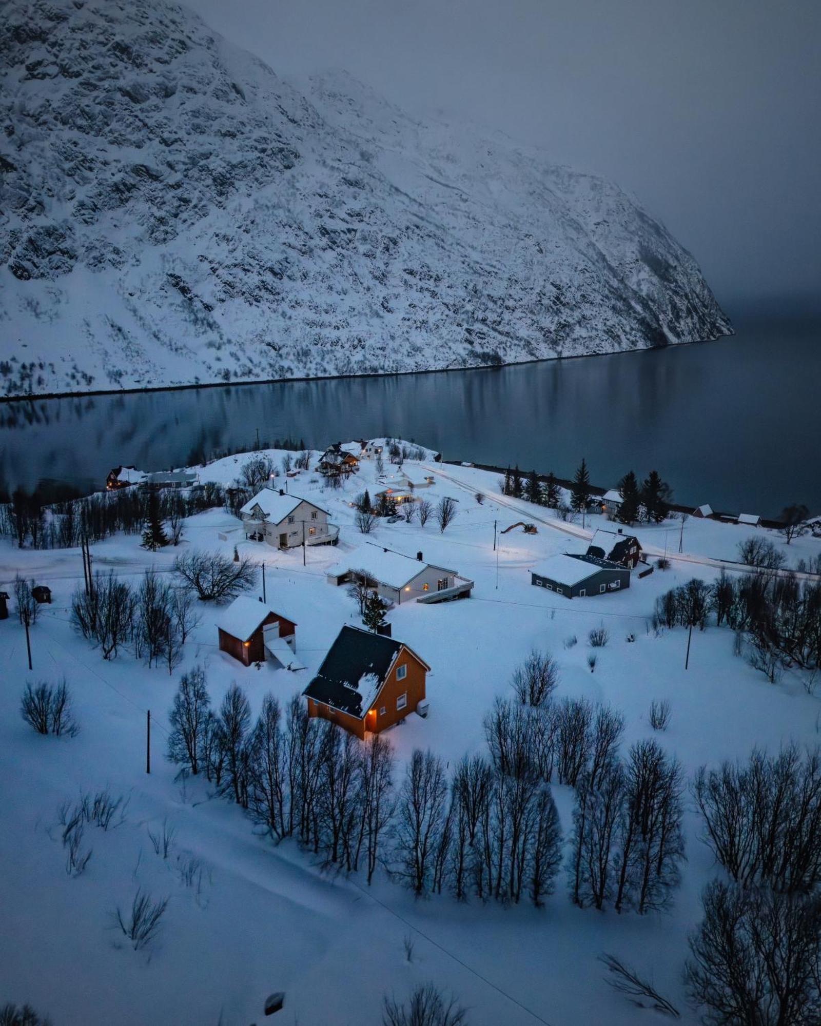 הוילה Koppangen Lyngen Aurora House מראה חיצוני תמונה