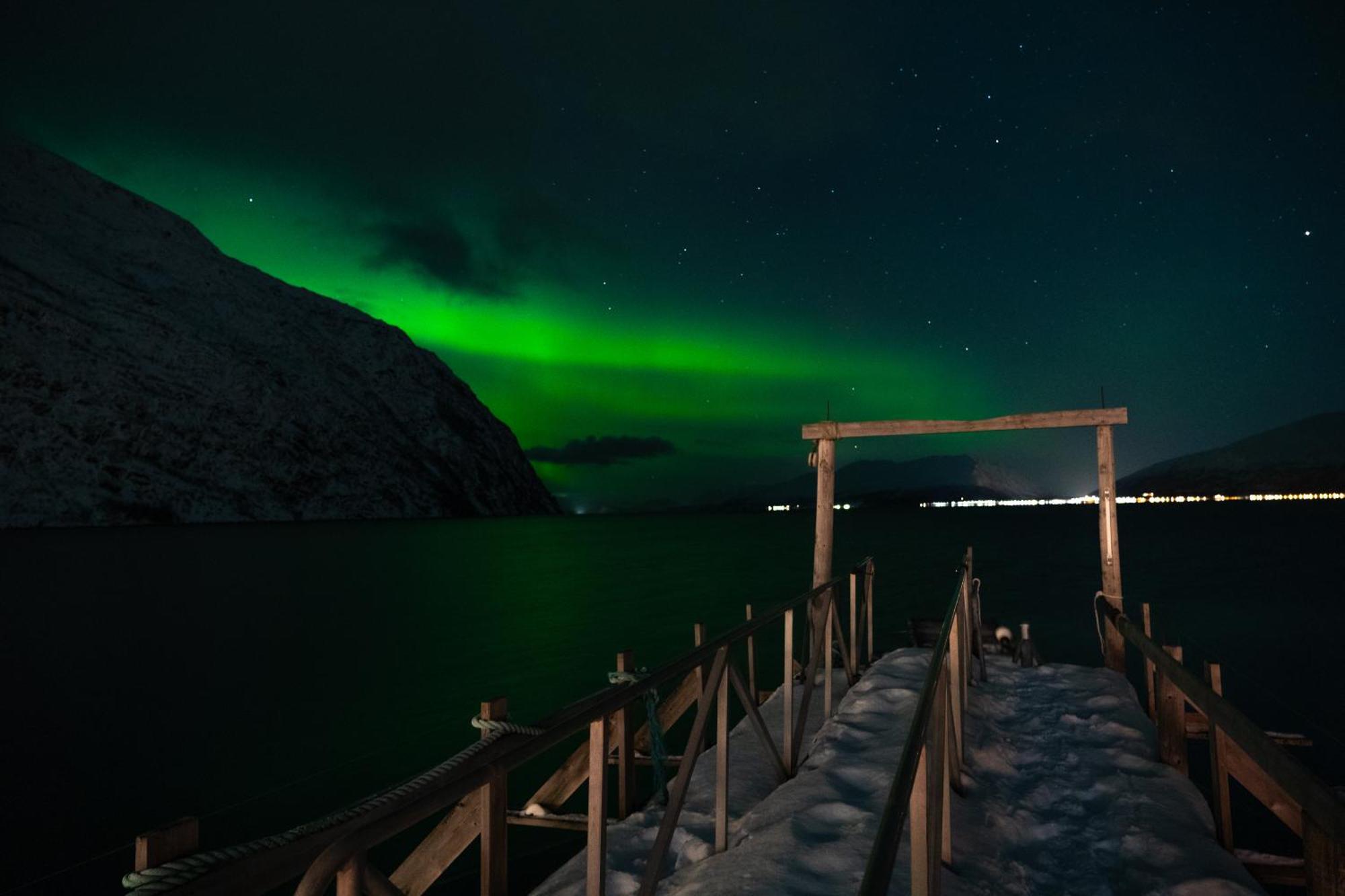 הוילה Koppangen Lyngen Aurora House מראה חיצוני תמונה