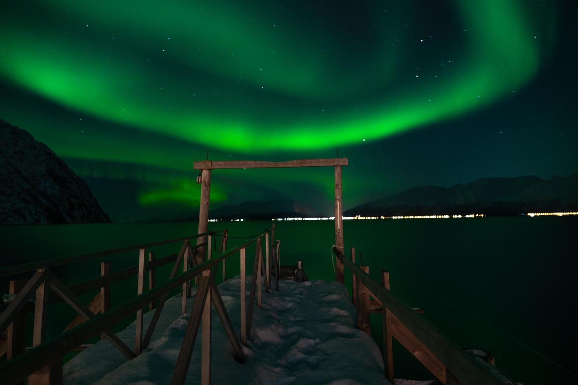 הוילה Koppangen Lyngen Aurora House מראה חיצוני תמונה