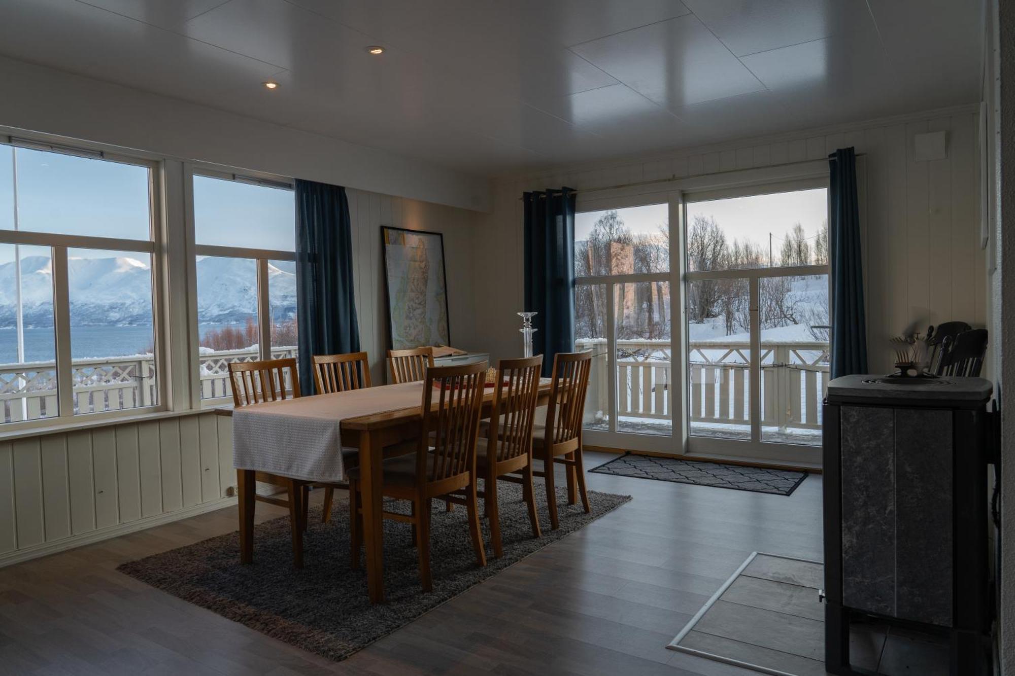 הוילה Koppangen Lyngen Aurora House מראה חיצוני תמונה