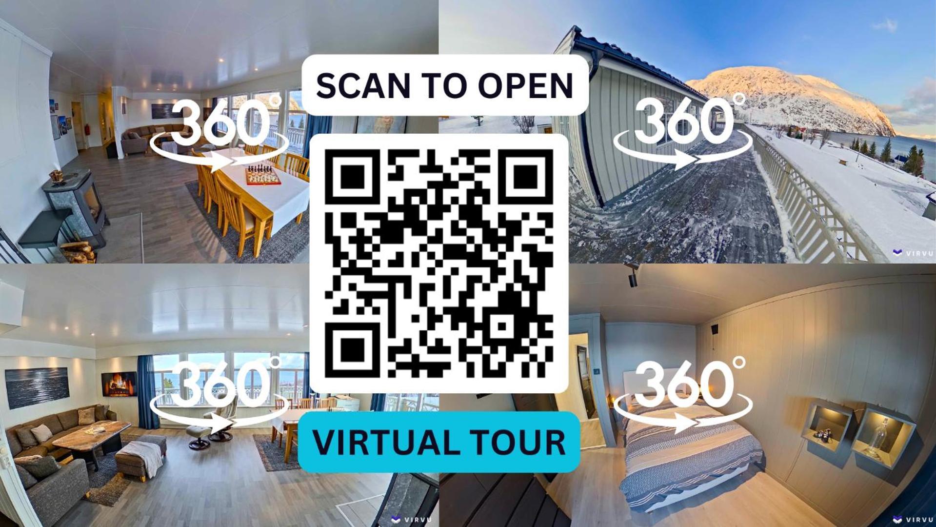 הוילה Koppangen Lyngen Aurora House מראה חיצוני תמונה